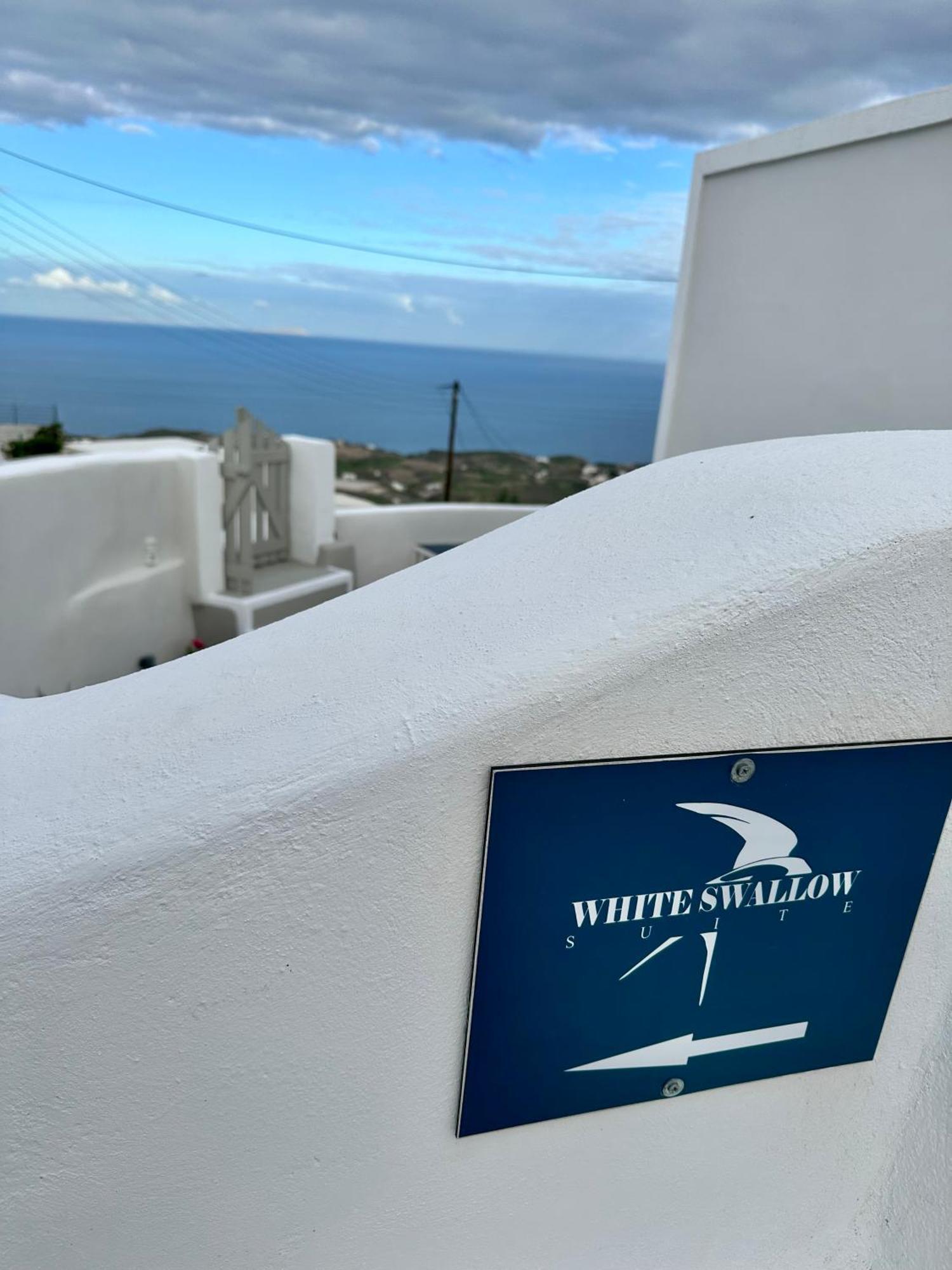 White Swallow Suite Santorini Vourvoúlos Buitenkant foto